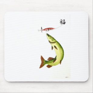 Tapis De Souris Pêche au brochet