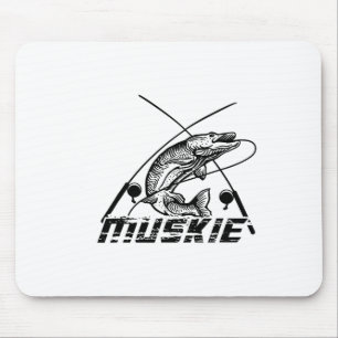 Tapis De Souris Pêche au maskinongé 