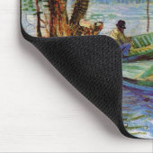 Tapis De Souris Pêche au printemps, Vincent van Gogh (F354) (Coin)