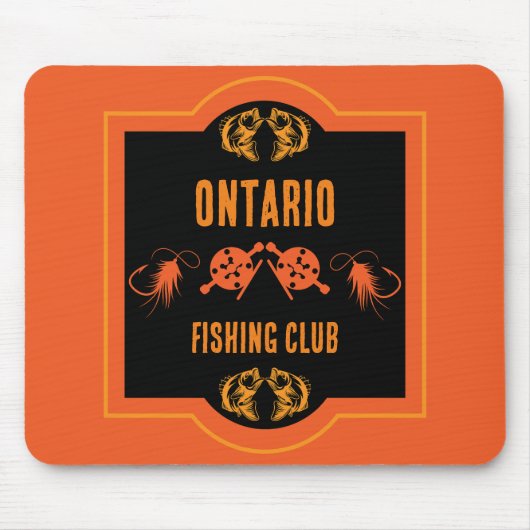 Tapis De Souris Pêche au volant Canada (Devant)