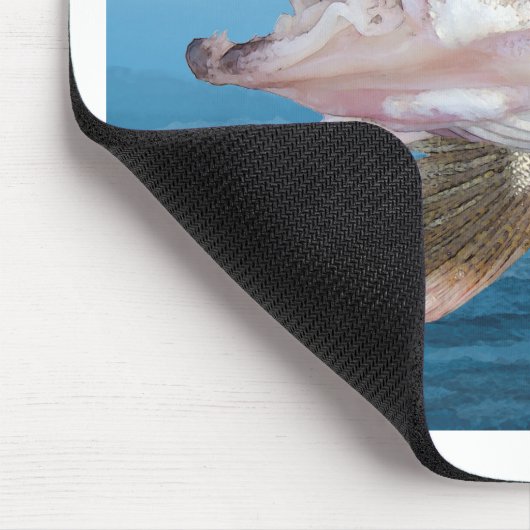 Tapis De Souris Pêche au walleye (Coin)