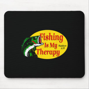 Tapis De Souris Pêche Chasse Matthieu 4-19 Bible Chrétien Pêche