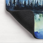 Tapis De Souris Pêche De Garçon Sous Crescent Moon (Coin)