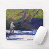 Tapis De Souris Pêche de mouche (Avec souris)