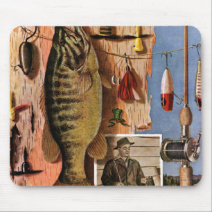 Tapis De Souris Pêche toujours de la vie par John Atherton