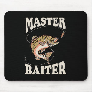 Tapis De Souris Pêcheur d'appât Maître