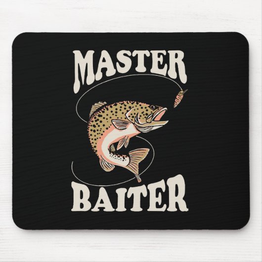 Tapis De Souris Pêcheur d'appât Maître (Devant)