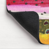 Tapis De Souris Pêcheur de truites (Coin)