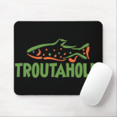Tapis De Souris Pêcheur de truites (Avec souris)