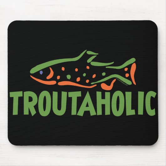Tapis De Souris Pêcheur de truites (Devant)
