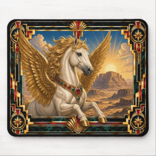 Tapis De Souris Pégase, Art Déco Mythique