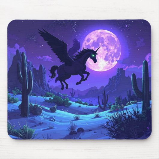 Tapis De Souris Pégase de nuit (Devant)