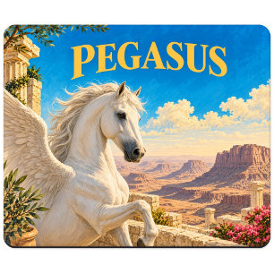Tapis De Souris Pégase, Monstre Fantastique Gothique