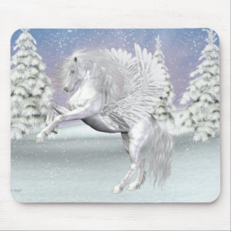 Tapis De Souris Pegasus. Le cheval à ailes