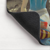 Tapis De Souris "Peignant le rouge" Mousepad de roses (Coin)