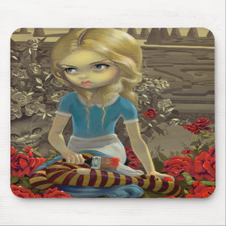 Tapis De Souris "Peignant le rouge" Mousepad de roses