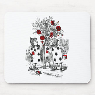 Tapis De Souris Peignant les roses rouges
