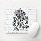 Tapis De Souris Peignant les roses rouges (Avec souris)