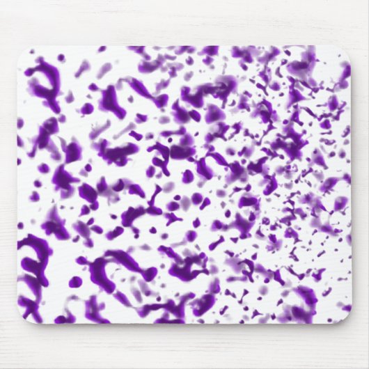Tapis De Souris Peindre la broche pourpre (Devant)