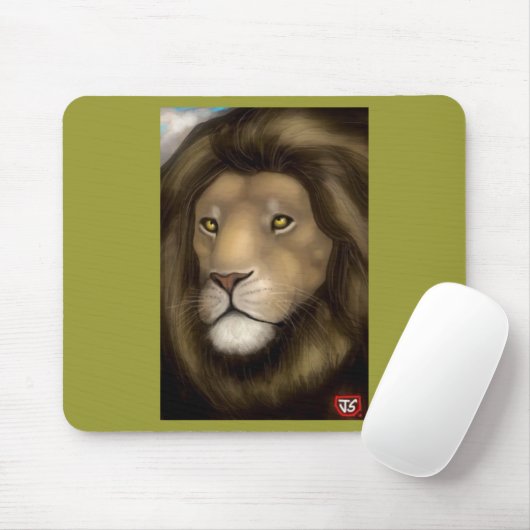 Tapis de souris peint à la main (Avec souris)