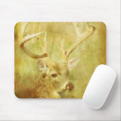 Tapis de souris peint de cerfs communs (Avec souris)