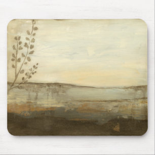 Tapis De Souris Peinture à l'huile de paysage moderne Sunset
