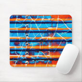 Tapis De Souris Peinture à Peeling Rusty cool (Avec souris)