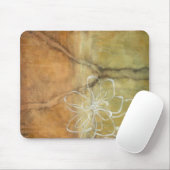 Tapis De Souris Peinture Abstraite en silhouette sur Arrière - pla (Avec souris)