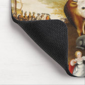 Tapis De Souris Peinture animale du Royaume pacifique (Coin)