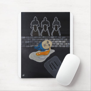 Tapis De Souris Peinture Broken Then Fried par Alfred Fox