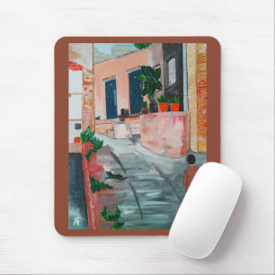 Tapis De Souris Peinture Calle Del San Miguel par Alfred Fox