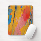 Tapis De Souris Peinture colorée (Avec souris)