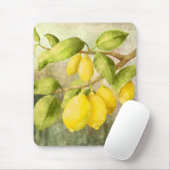 Tapis De Souris Peinture de citrons (Avec souris)