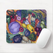 Tapis De Souris Peinture de légumes (Avec souris)