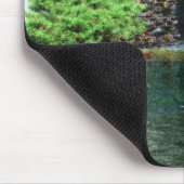 Tapis De Souris Peinture de l'étang de roue d'eau (Coin)