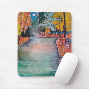 Tapis De Souris Peinture de Parque de San Vicente par Alfred Fox
