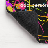 Tapis de souris peinture éclaboussure art cool art (Coin)