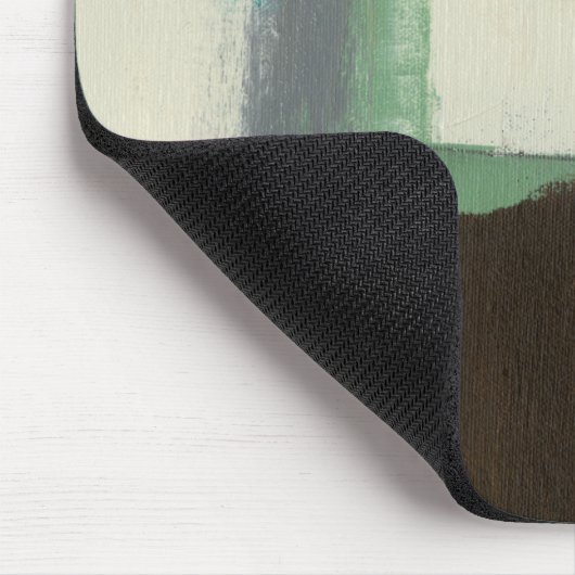 Tapis De Souris Peinture expressionniste avec pointes de brosse lo (Coin)