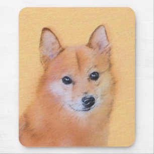 Tapis De Souris Peinture finlandaise Spitz - Jote Original Chien A