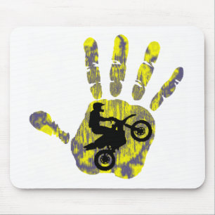 Tapis De Souris Peinture fraîche de Moto