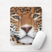 Tapis De Souris Peinture Jaguar (Avec souris)