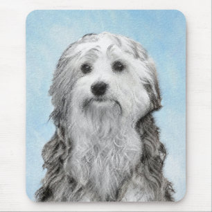 Tapis De Souris Peinture Lowchen - Cute Original Chien Art