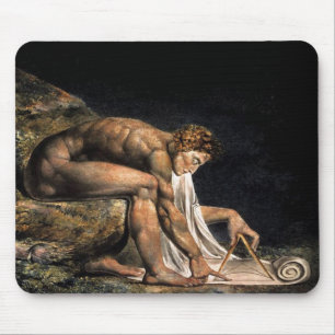 Tapis De Souris Peinture maçonnique de Newton William Blake