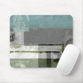 Tapis De Souris Peinture moderne avec lettres assorties (Avec souris)