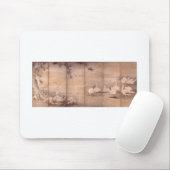 Tapis De Souris Peinture par Miyamoto Musashi, C. 1600's (Avec souris)