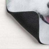 Tapis De Souris Peinture Samoyed - Cute Original Chien Art (Coin)