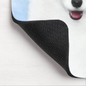 Tapis De Souris Peinture Samoyed Puppy - Jolie Art Original Chien (Coin)