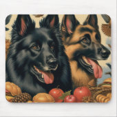 Tapis De Souris Peinture vintage belge Tervuren (Devant)