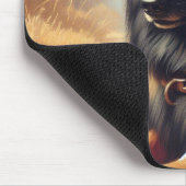 Tapis De Souris Peinture vintage belge Tervuren (Coin)