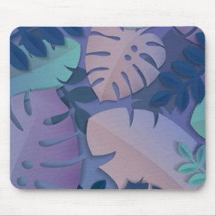 Tapis De Souris Peinture Vintage de la nature florale colorée